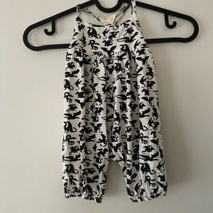 Kate Quinn 0-3 months Dragon overalls